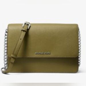 Michael Kors Sage Green Crossbody Bag